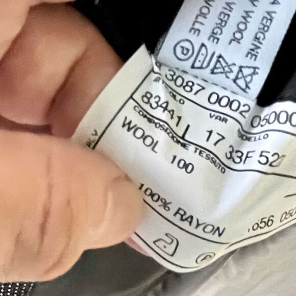 Pal Zileri Vintage Brown/Tan Nailhead Dot 2 Button Blazer. Size 50/US40. No know - Picture 10 of 14